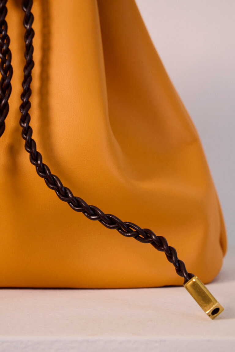 Mini Wave Pouch Bag in Orange