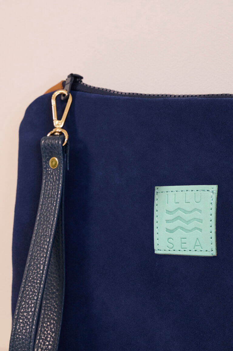 Salty Pouch Bag in Navy Blue