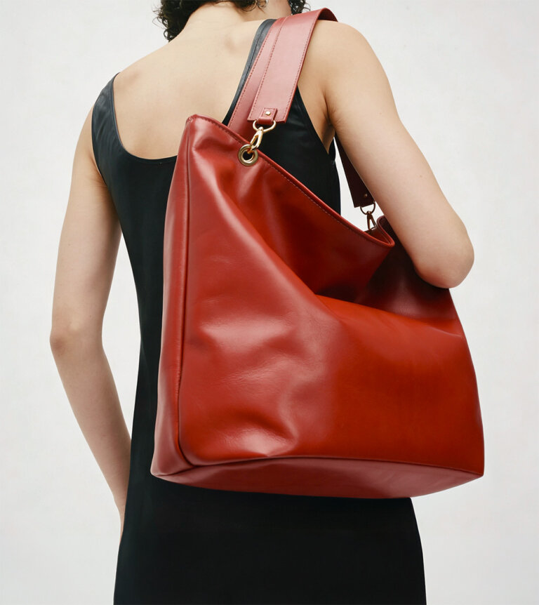 Oceana Tote Bag in Burnt Sienna