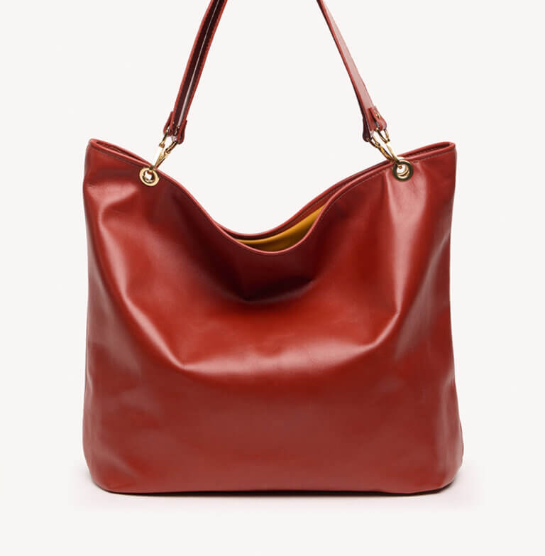 Oceana Tote Bag in Burnt Sienna