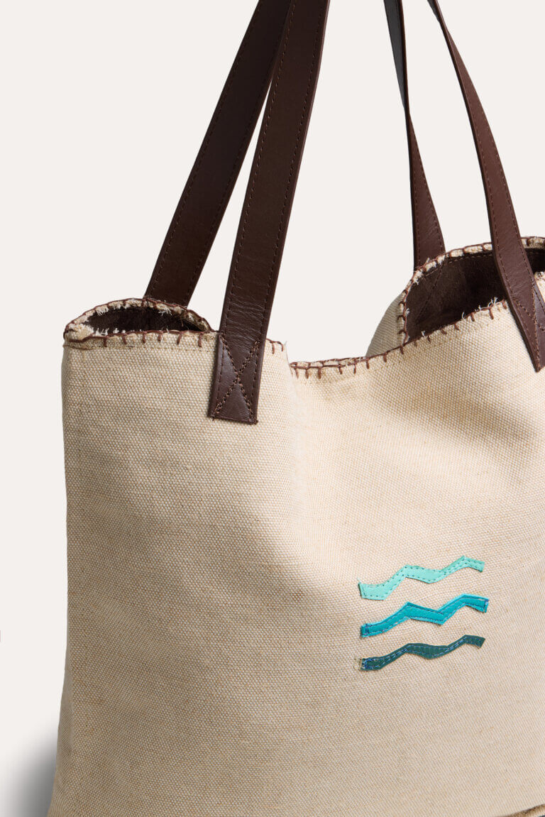 Riviera Tote Bag in Natural