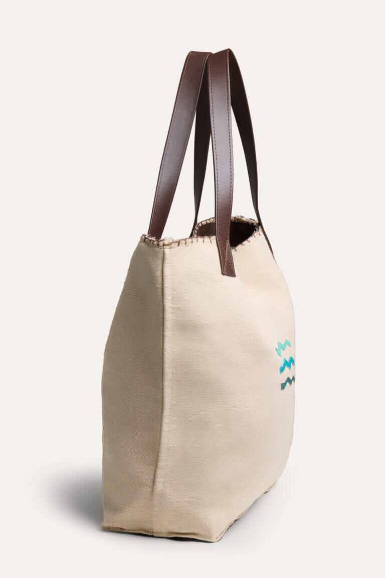 Riviera Tote Bag in Natural