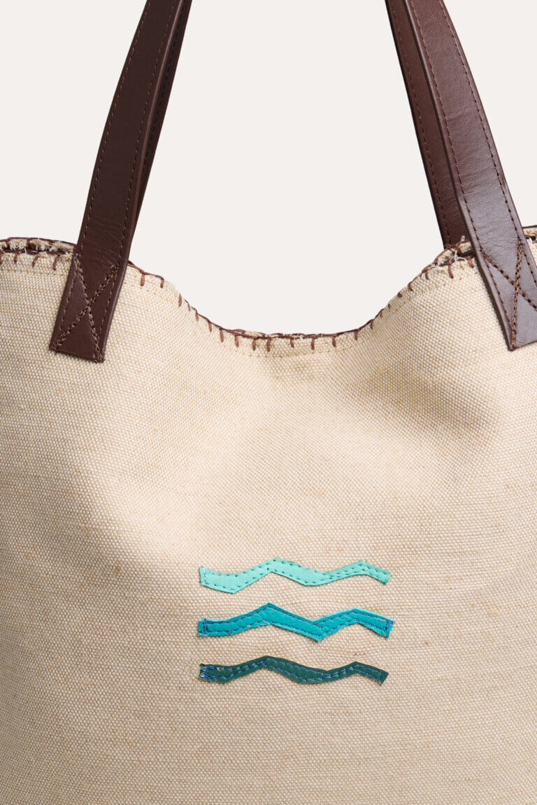 Riviera Tote Bag in Natural