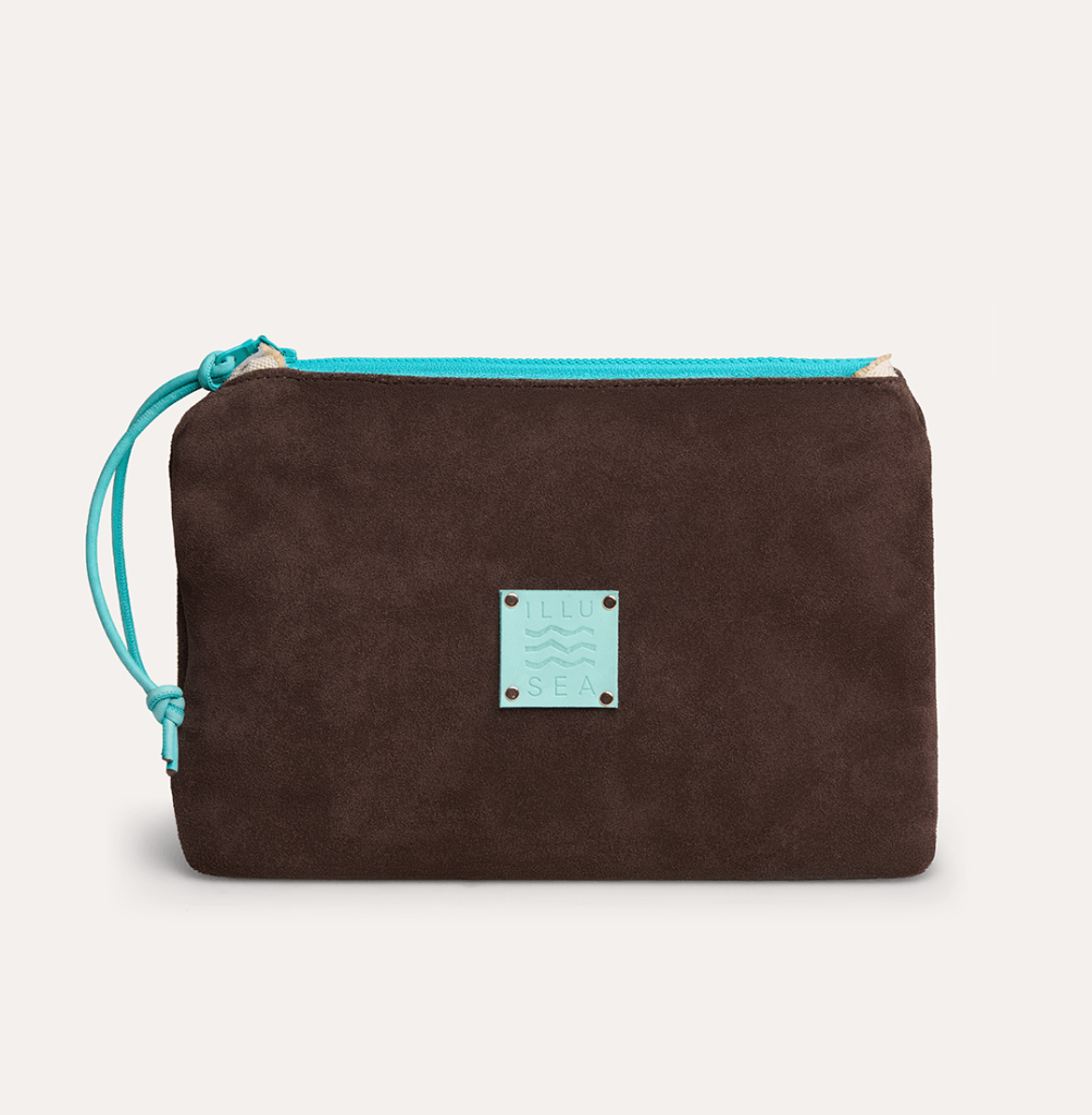 Salty Clutch Bag in Cocoa