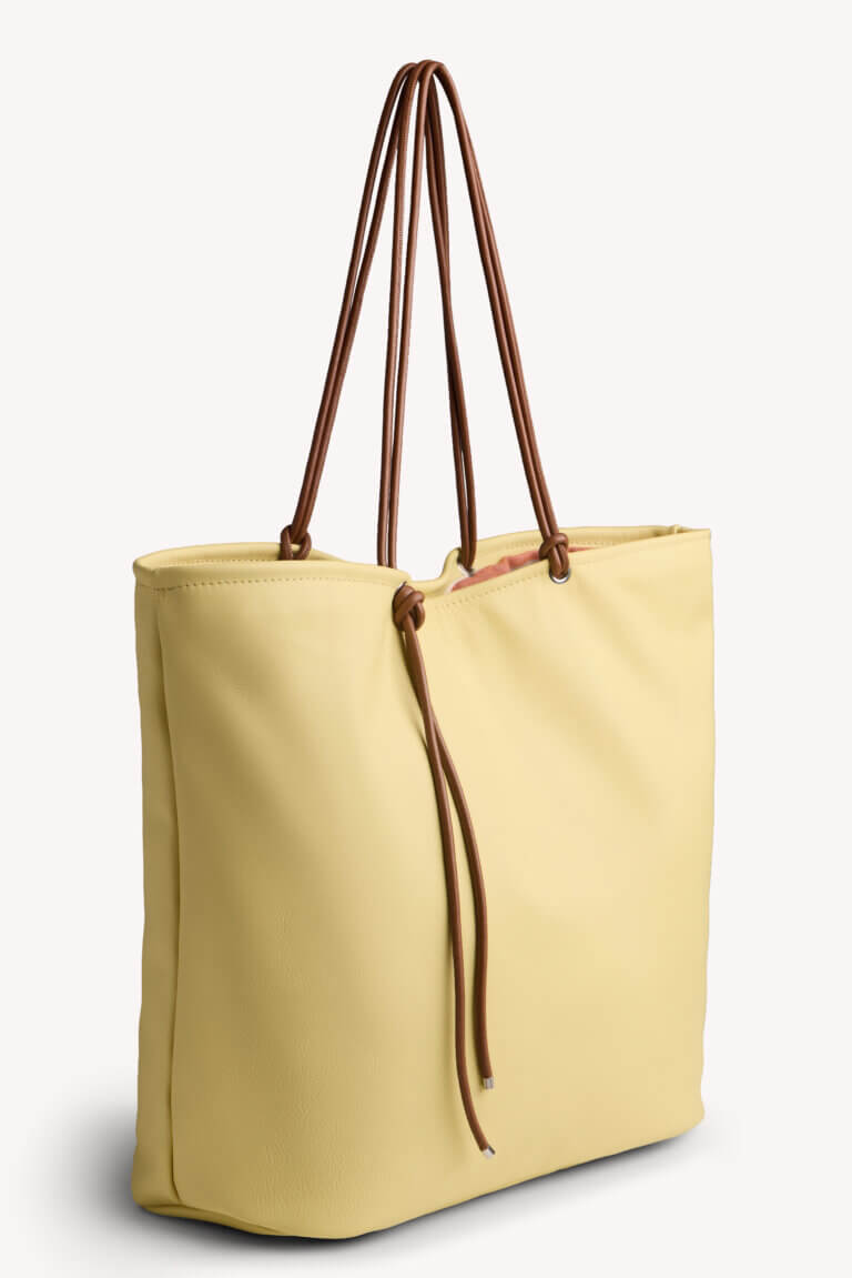 Riviera Tote Bag in Butter Yellow