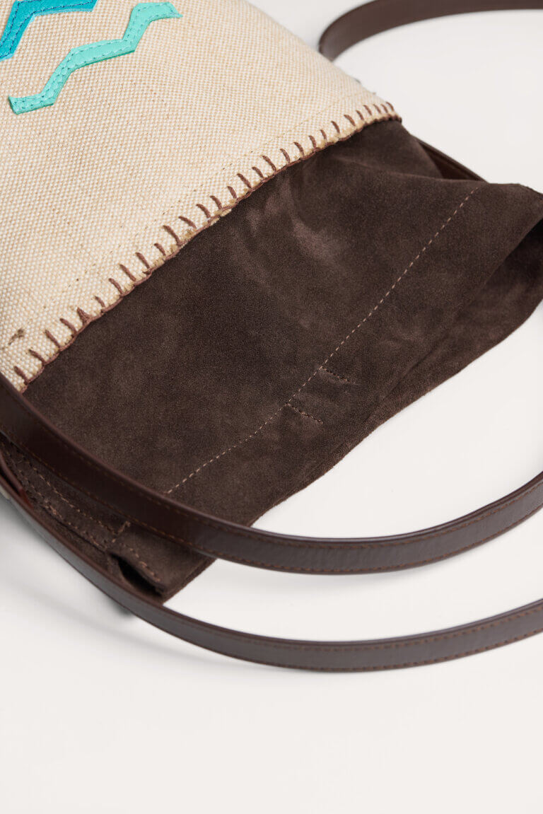 Horizon Bucket Bag in Natural